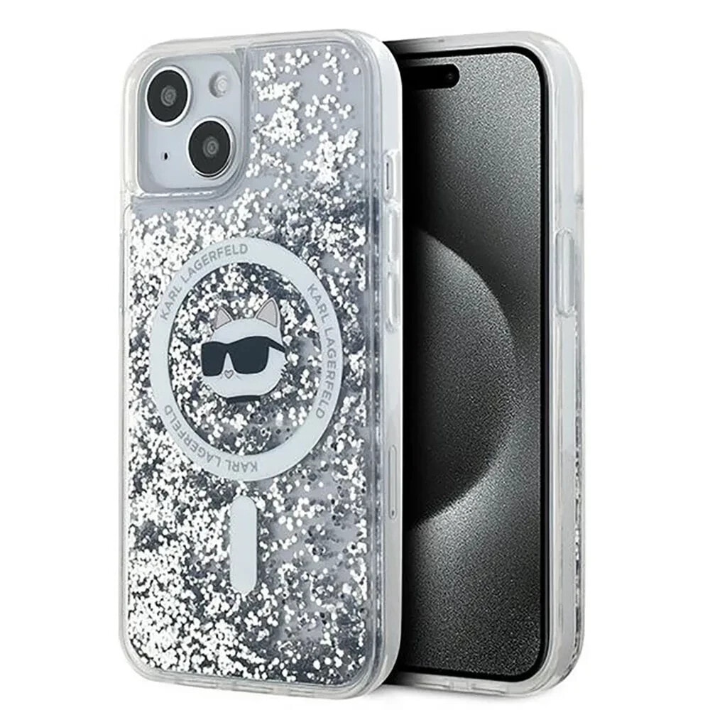 KARL LAGERFELD Klhmp15Slgchsgh iPhone 151413 6.1 Liquid Choupette Head phone case