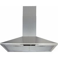 Whirlpool AKR 685/1 IX cooker hood 395 m3/h Wall-mounted Stainless steel D