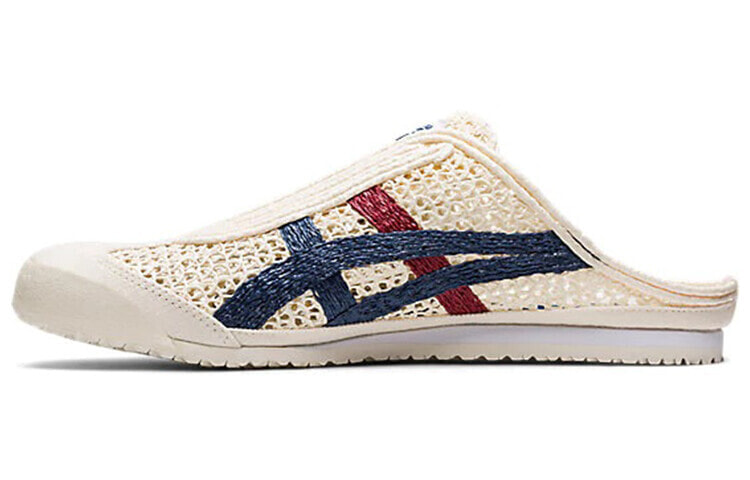 Onitsuka Tiger鬼冢虎 MEXICO 66 Sabot 镂空一脚蹬 透气 低帮 运动休闲鞋 男女同款 乳白 / Кроссовки Onitsuka Tiger MEXICO 66 Sabot 1183A707-103