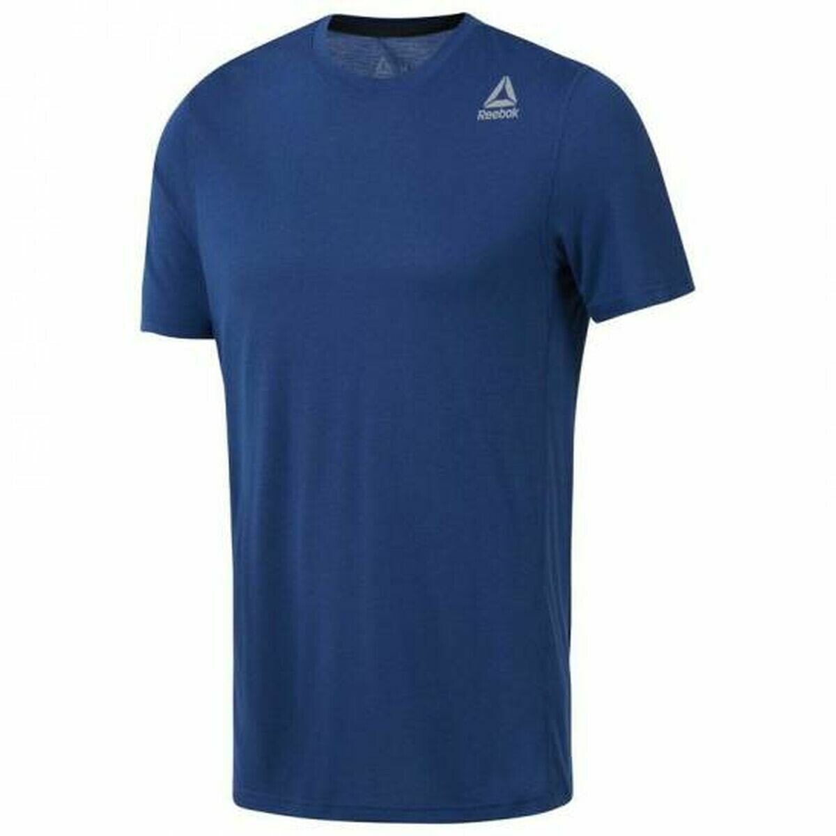 Men’s Short Sleeve T-Shirt SUPREMIUM 2.0 TEE Reebok D94316 Blue (M)