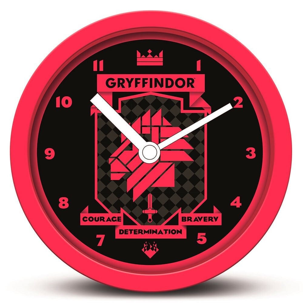 HARRY POTTER Gryffindor Emblems Desk Clock