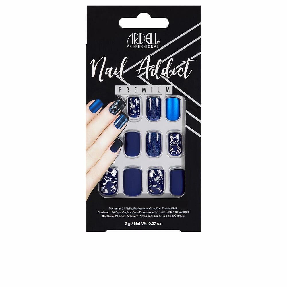 Материал для наращивания ногтей Ardell NAIL ADDICT matte blue 1 u