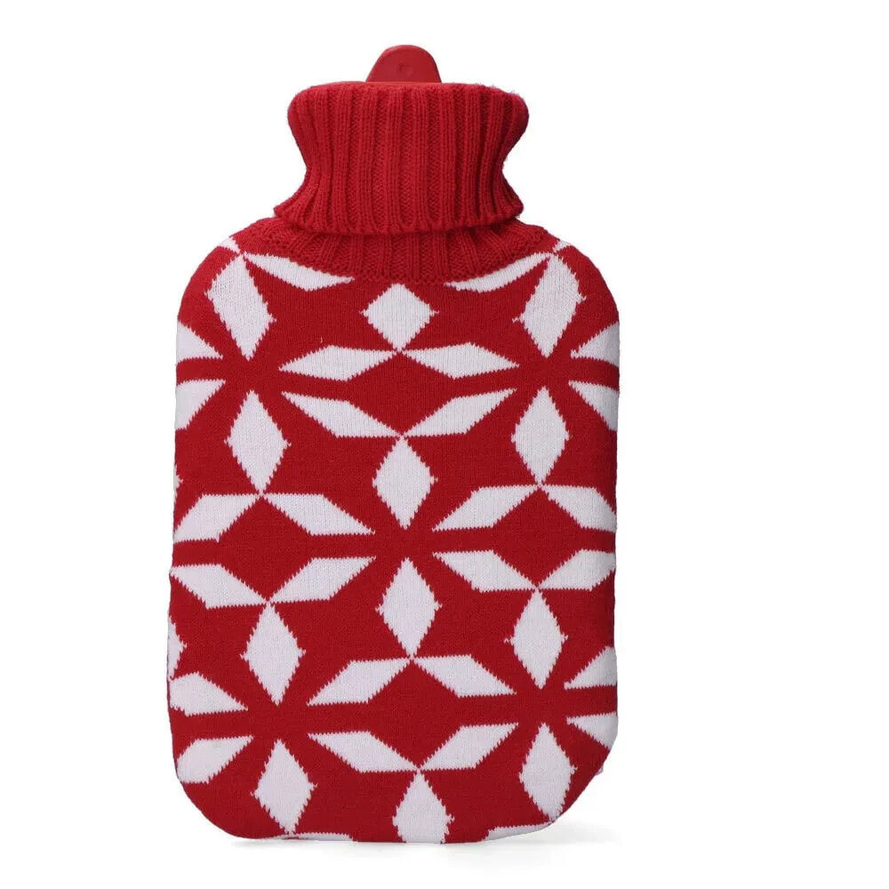 EDM Red Symmetry Rechargeable Hot Water Bag 2L