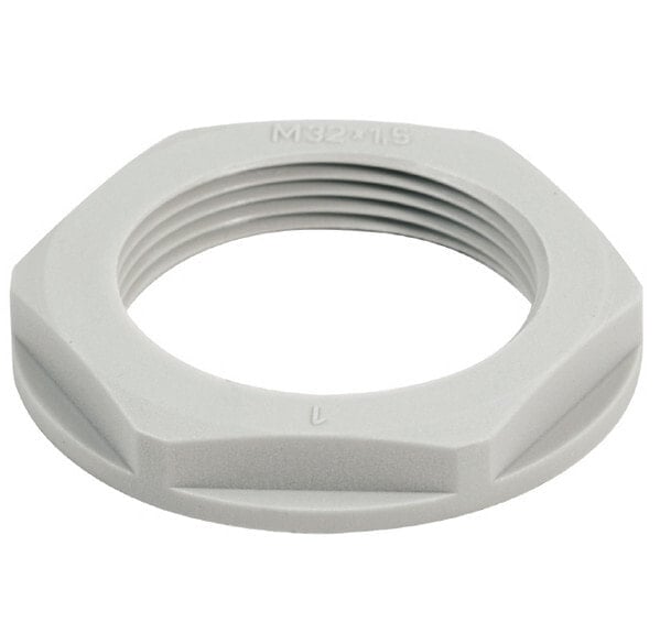 Weidmüller 1698250000 - Lock nut - Polyamide - White - 8 mm - 16.04 g - 6.5 cm