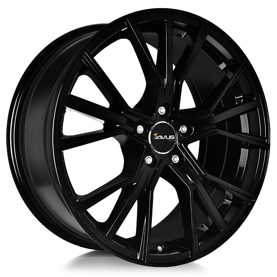 Колесный диск литой Avus Racing AF18 black 8.5x20 ET45 - LK5/112 ML66.6