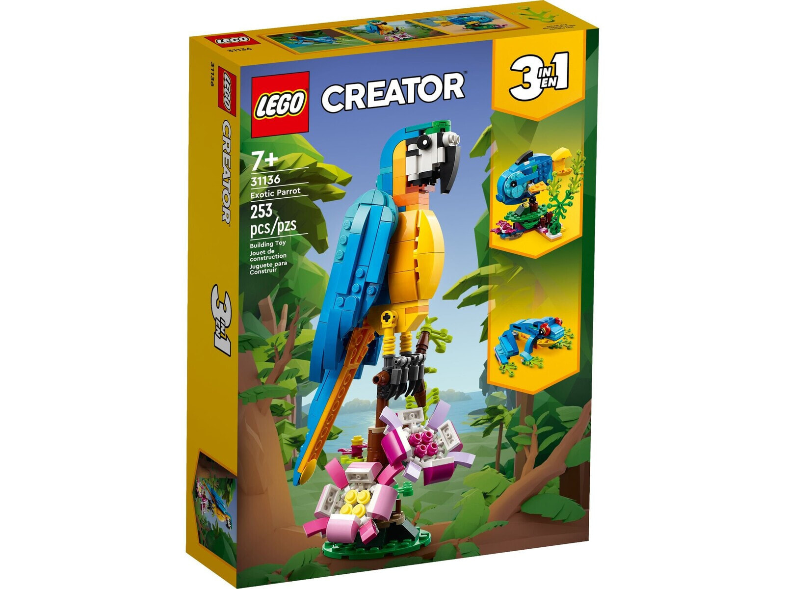 Конструктор Lego Creator 31136 Экзотический попугай