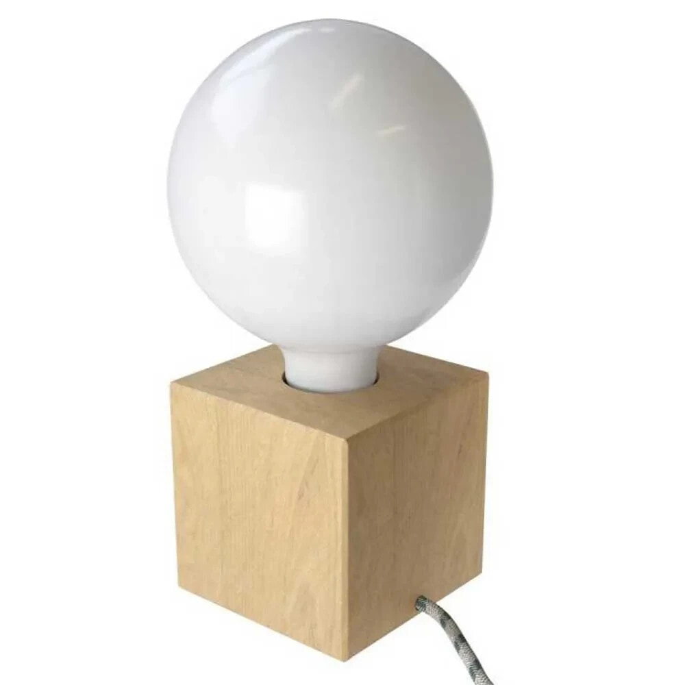 CREATIVE CABLES Cubetto Lamp With Light Bulb