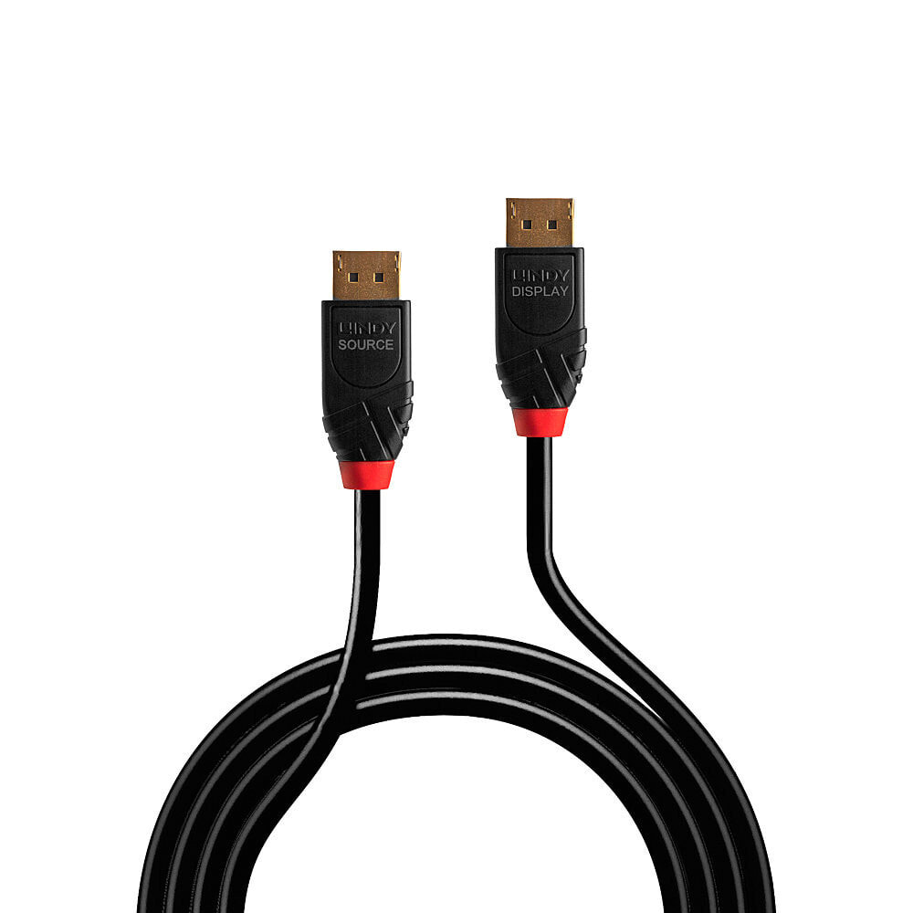 Lindy 41167 DisplayPort кабель 5 m Черный