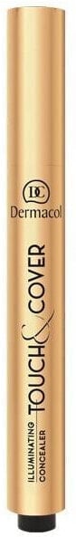 Illuminierender Concealer mit Pinsel - Dermacol Highlighting Elick Concealer Touch & Cover