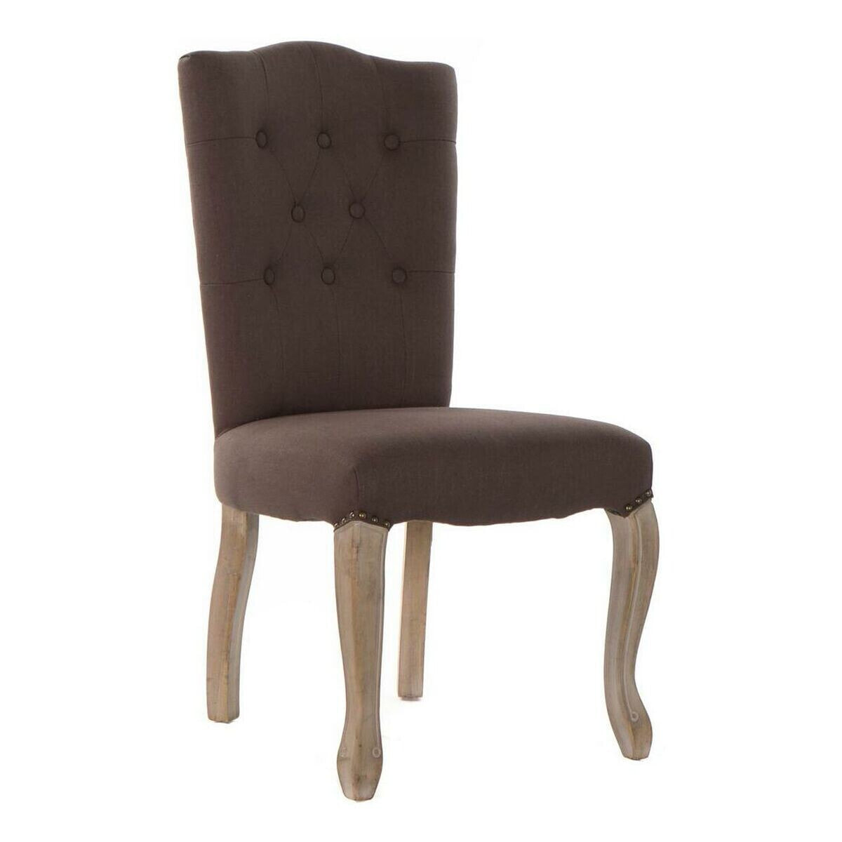 Chair DKD Home Decor Brown Multicolour Natural 52 x 49 x 101 cm