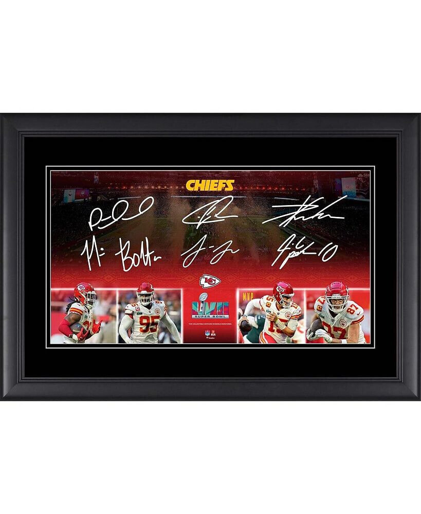 Fanatics Authentic kansas City Chiefs Facsimile Signature Framed 10