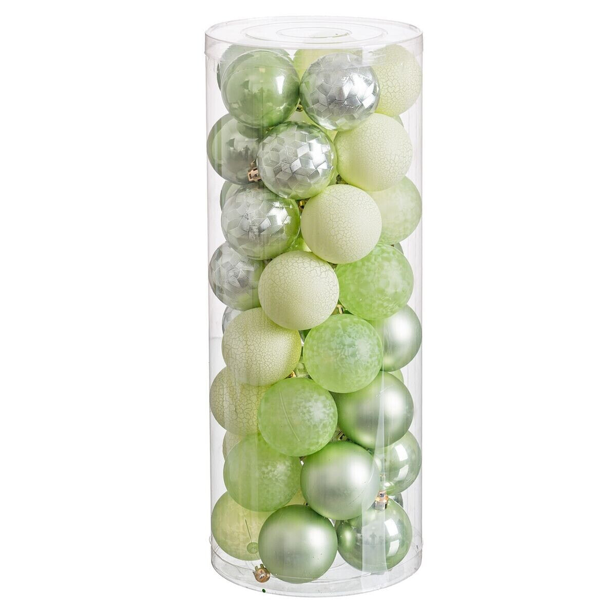 Ёлочные шарики Зеленый 6 x 6 x 6 cm (40 штук)
