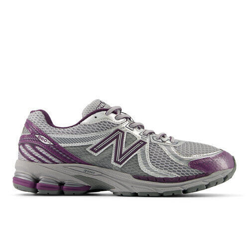 New Balance Unisex 860v2 Grey/Purple Size M4.5 / W6 D