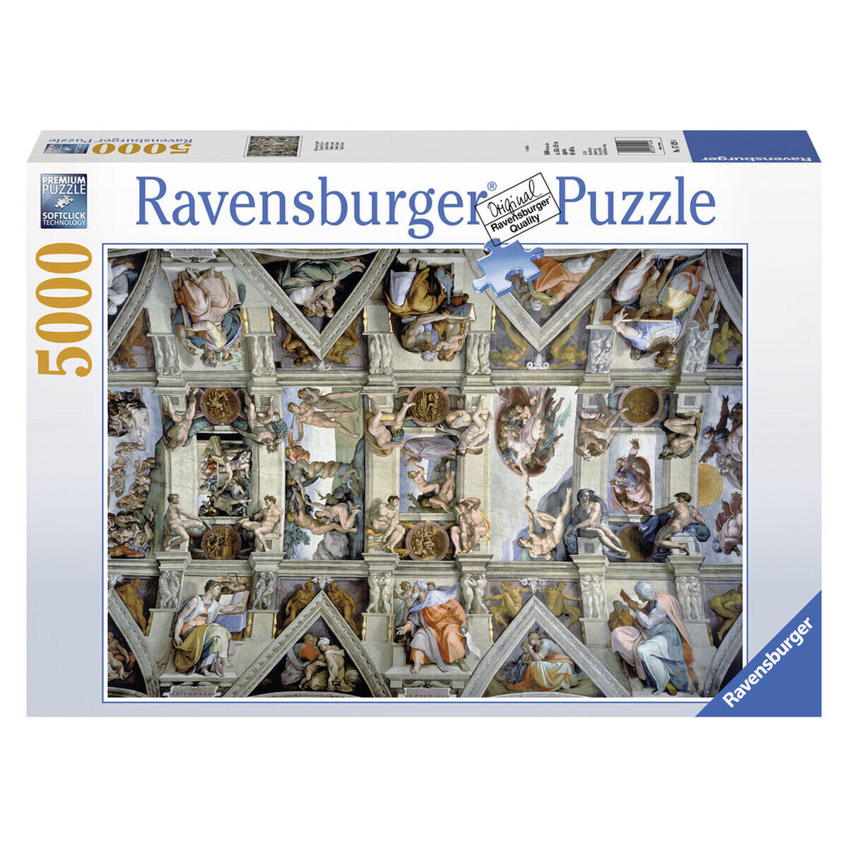 Головоломка Ravensburger 17429 The Sistine Chapel - Michelangelo 5000 Предметы