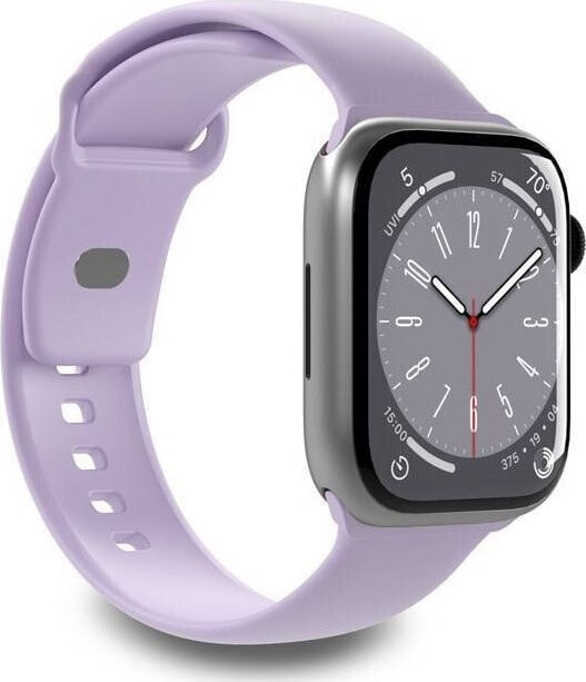 Puro Pasek PURO ICON Apple Watch 4/5/6/7/SE/8/Ultra 44/45/49mm (S/M & M/L) (Tech Lavender)