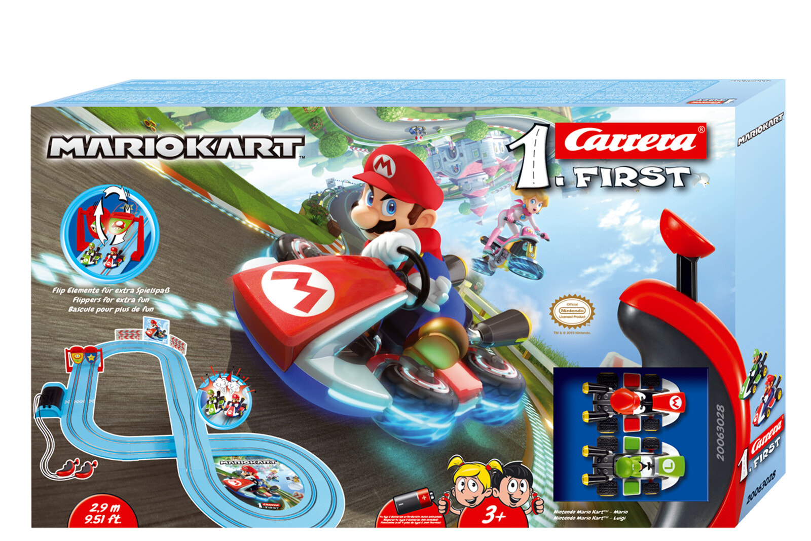 Carrera Nintendo Mario Kart трек для игрушечных машинок Пластик 20063028