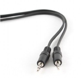 Gembird 1.2m, 3.5mm/3.5mm, M/M аудио кабель 1,2 m 3,5 мм Черный CCA-404