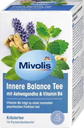 Kräutertee, Innere Balance Tee (14 Beutel), 28 g