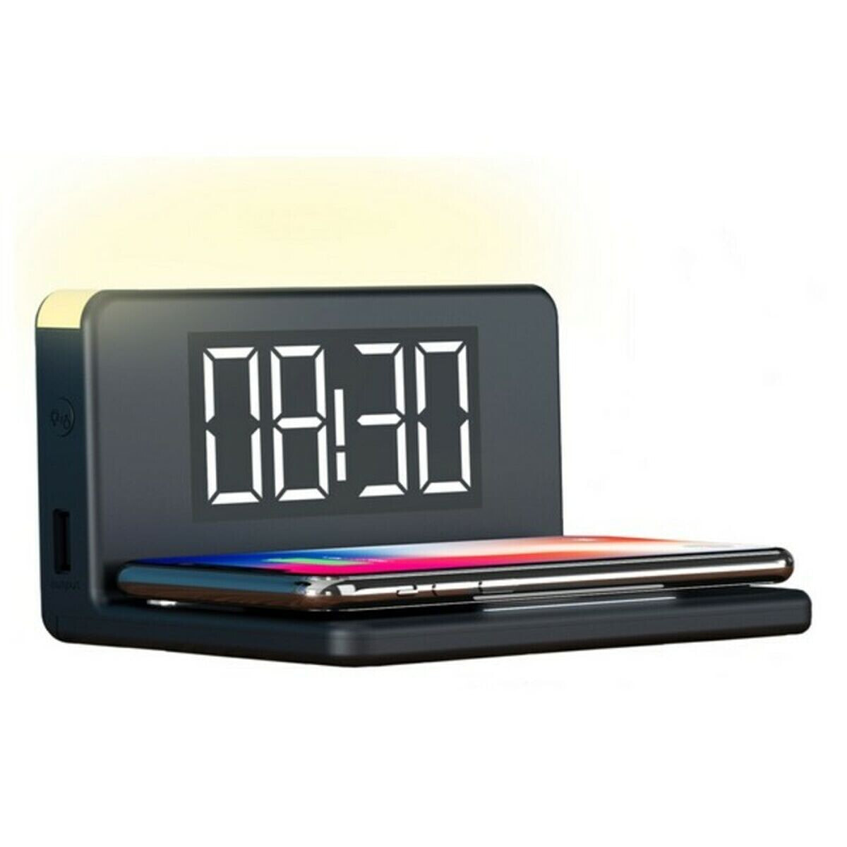 Alarm Clock with Wireless Charger KSIX BXCQI09 Qi (Refurbished A)