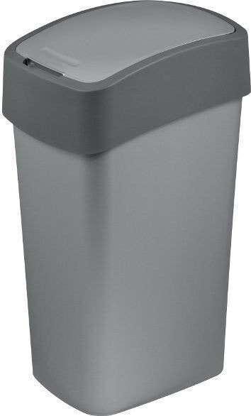 Curver Pacific Flip waste bin for segregation tilting 50L gray (CUR000180)