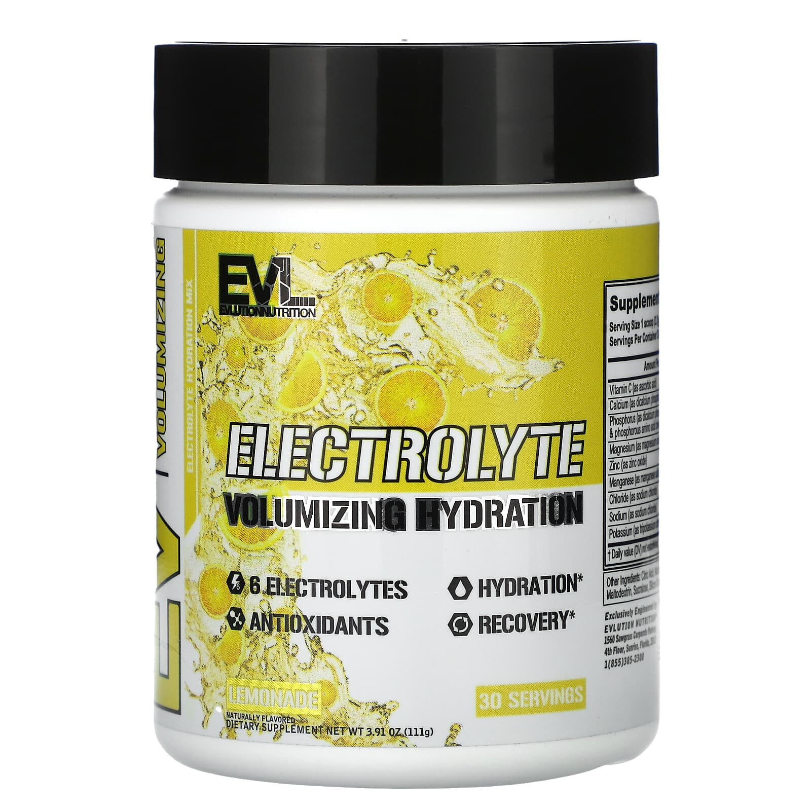 Electrolyte Volumizing Hydration, Berry Splash, 4.02 oz (114 g)