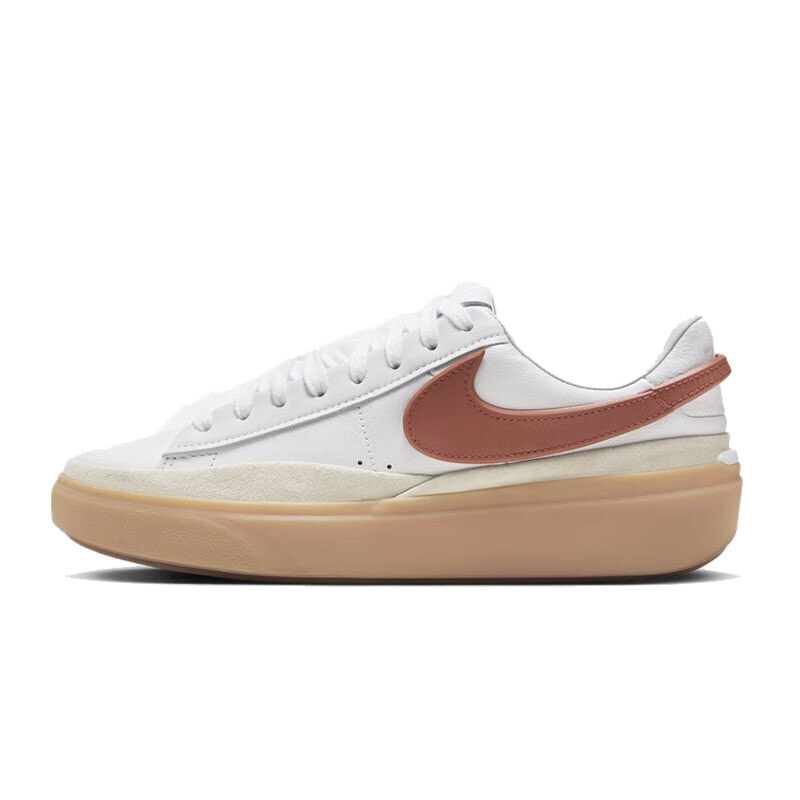 Nike Blazer Casual Shoes Unisex Low-Top White/Brown