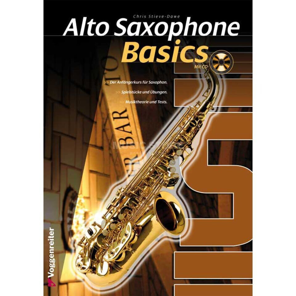 Voggenreiter Alto Saxophone Basics Chris Stieve-Dawe, inkl. CD