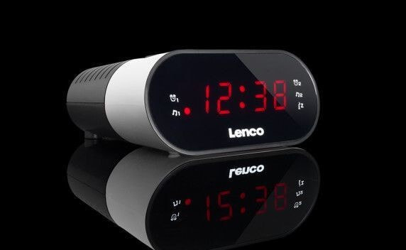 Lenco CR07 WHITE clock radio