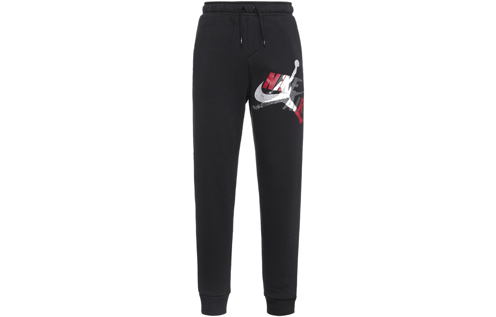 Jordan AIR Jumpman logo印花起绒保暖束脚篮球运动卫裤 男款 黑色 / Трендовая одежда Jordan AIR Jumpman Logo CU1559-010
