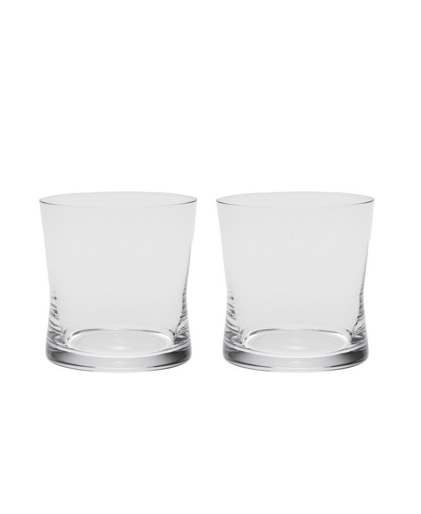 Orrefors grace Double Old Fashion Glass, Set of 2
