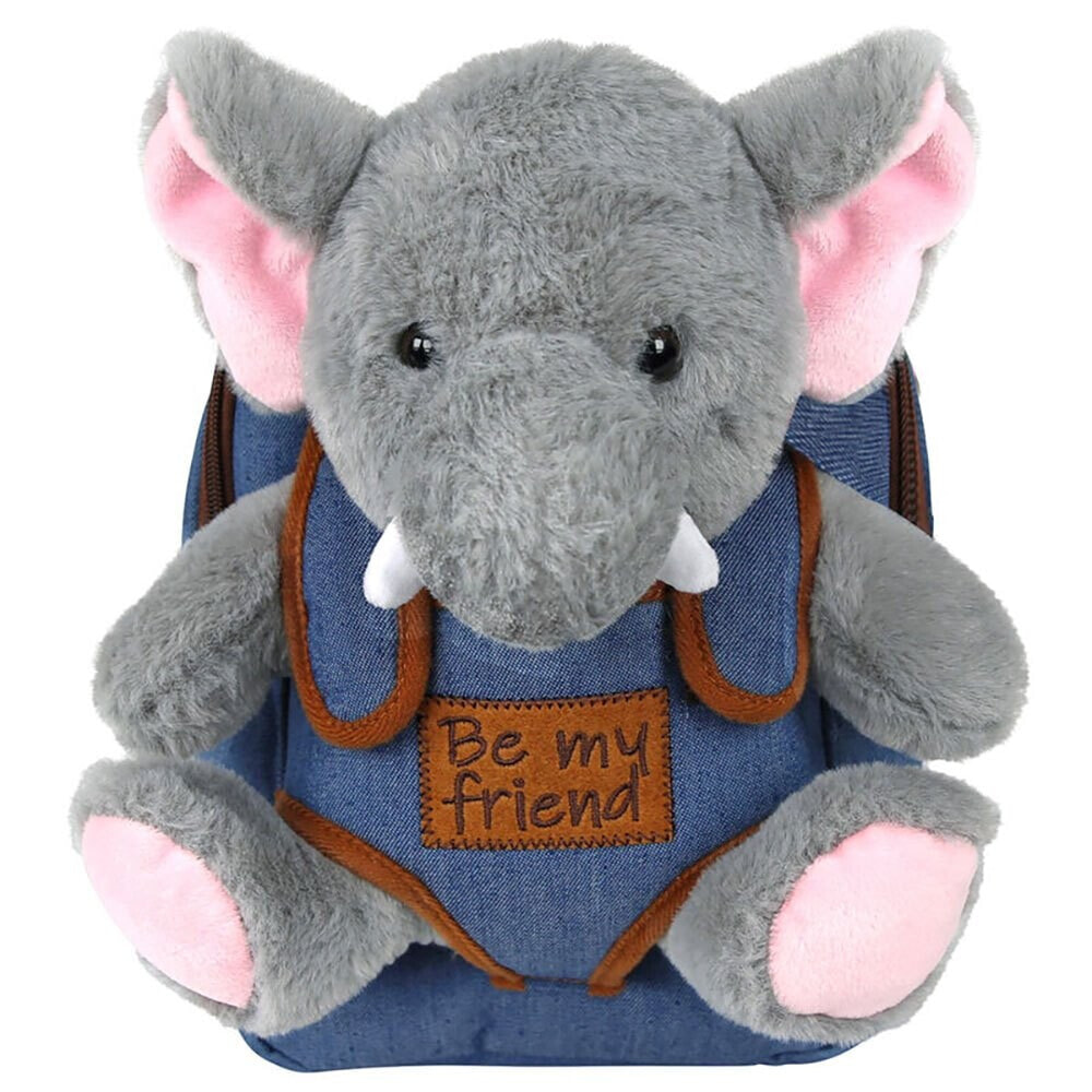 PERLETTI Elephant Allie26 cm Plush Backpack