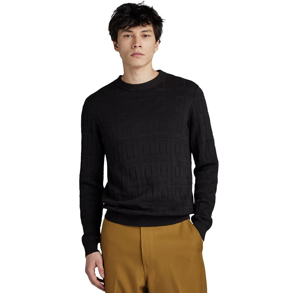G-STAR Table Structure R Crew Neck Sweater