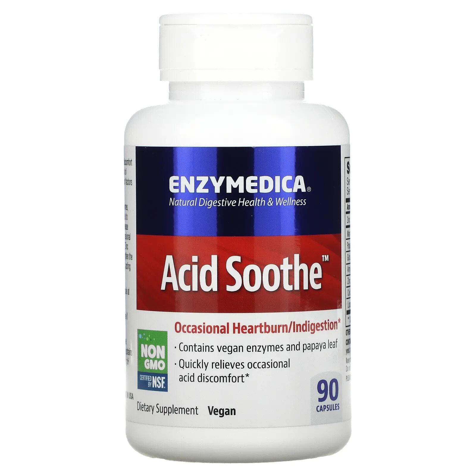 Энзаймедика, Acid Soothe, 30 капсул