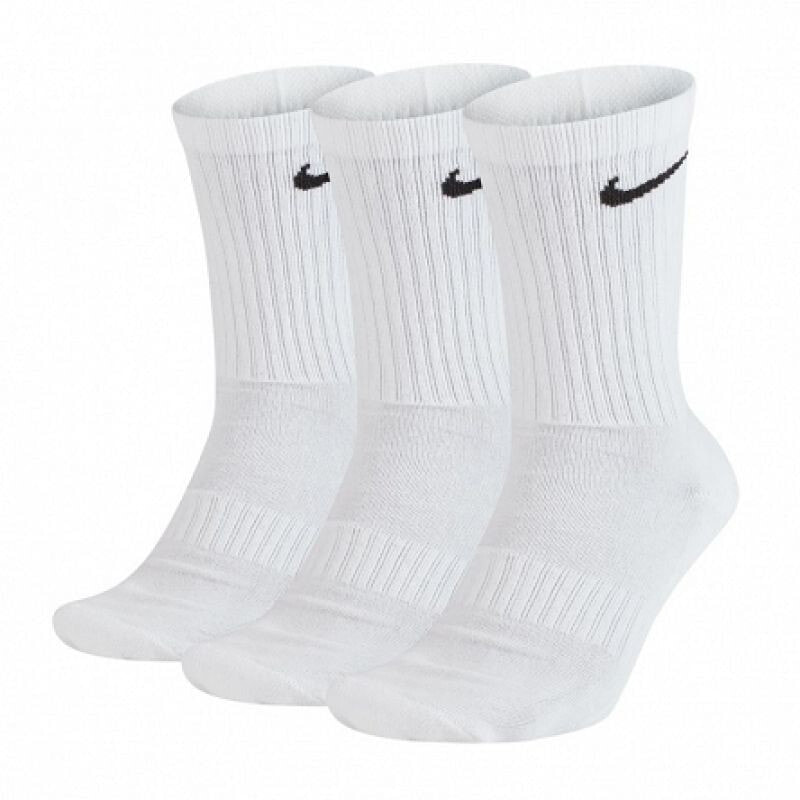 Мужские носки высокие белые 3 пары Nike Everyday Cushion Crew SX7664-100