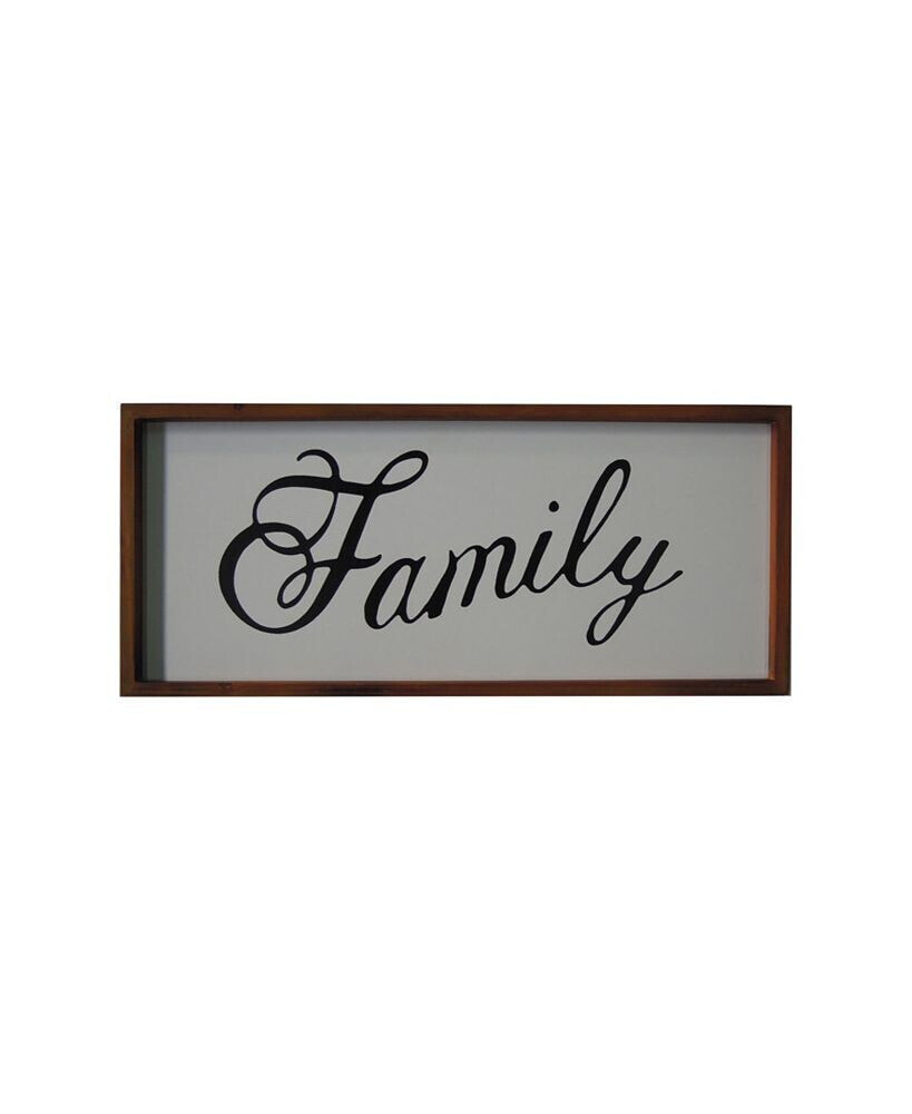 TX USA Corporation fAMILY word Wall Art