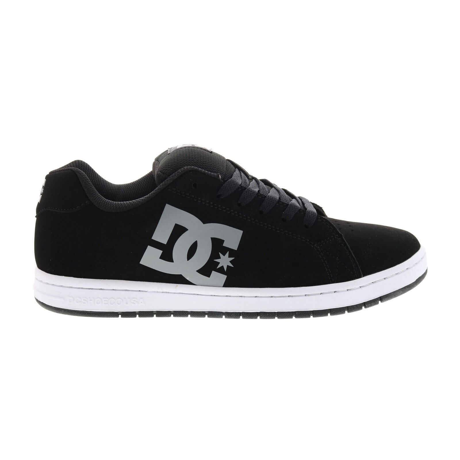 DC Gaveler ADYS100536-BGA Mens Black Nubuck Skate Inspired Sneakers Shoes
