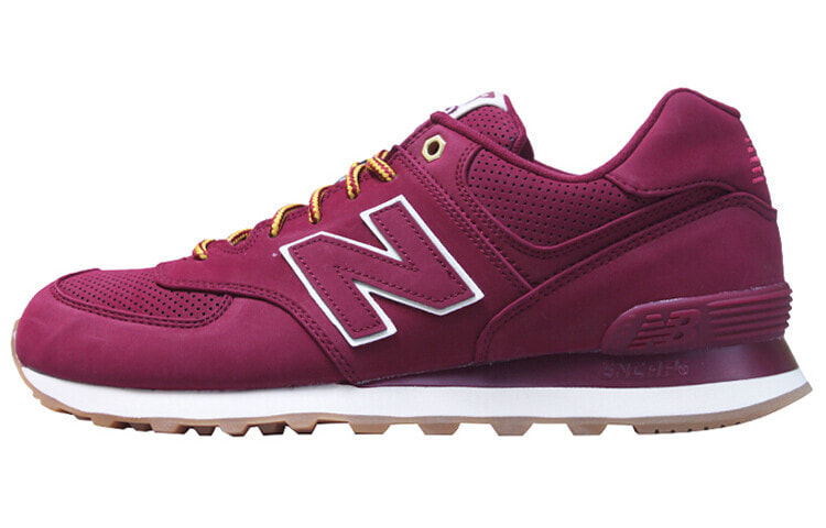New Balance NB 574 低帮 跑步鞋 男女同款 紫红色 / Кроссовки New Balance NB 574 ML574HRA