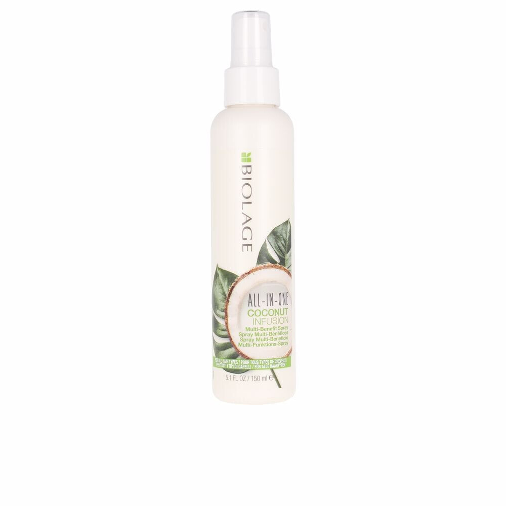 Biolage All-in-one  Coconut Infusion Multi-benefit Spray  Многофункциональный кокосовый спрей  для волос  150  мл