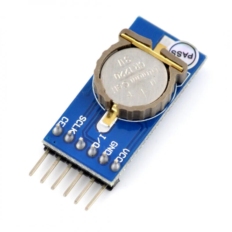 RTC DS1302 SPI - real-time clock - Waveshare 9709