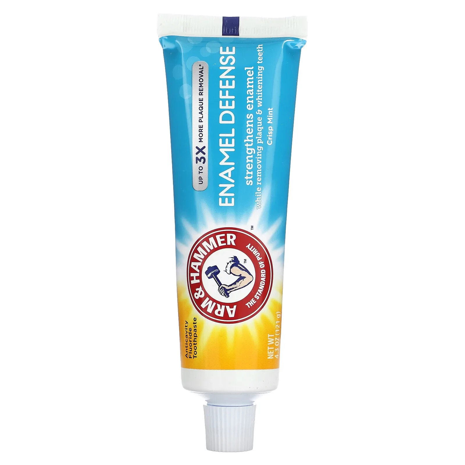 Enamel Defense, Fluoride Toothpaste, Crisp Mint, 4.3 oz (121 g)
