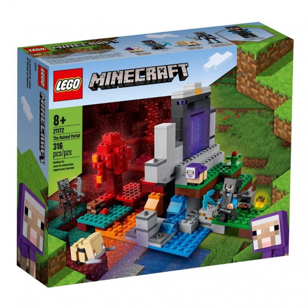 Игрушка LEGO Minecraft Конструктор 21143 Портал Руины (Дети) lEGO V39680639  купить по выгодной цене от 3254 руб. в интернет-магазине LiteMF Market с  доставкой