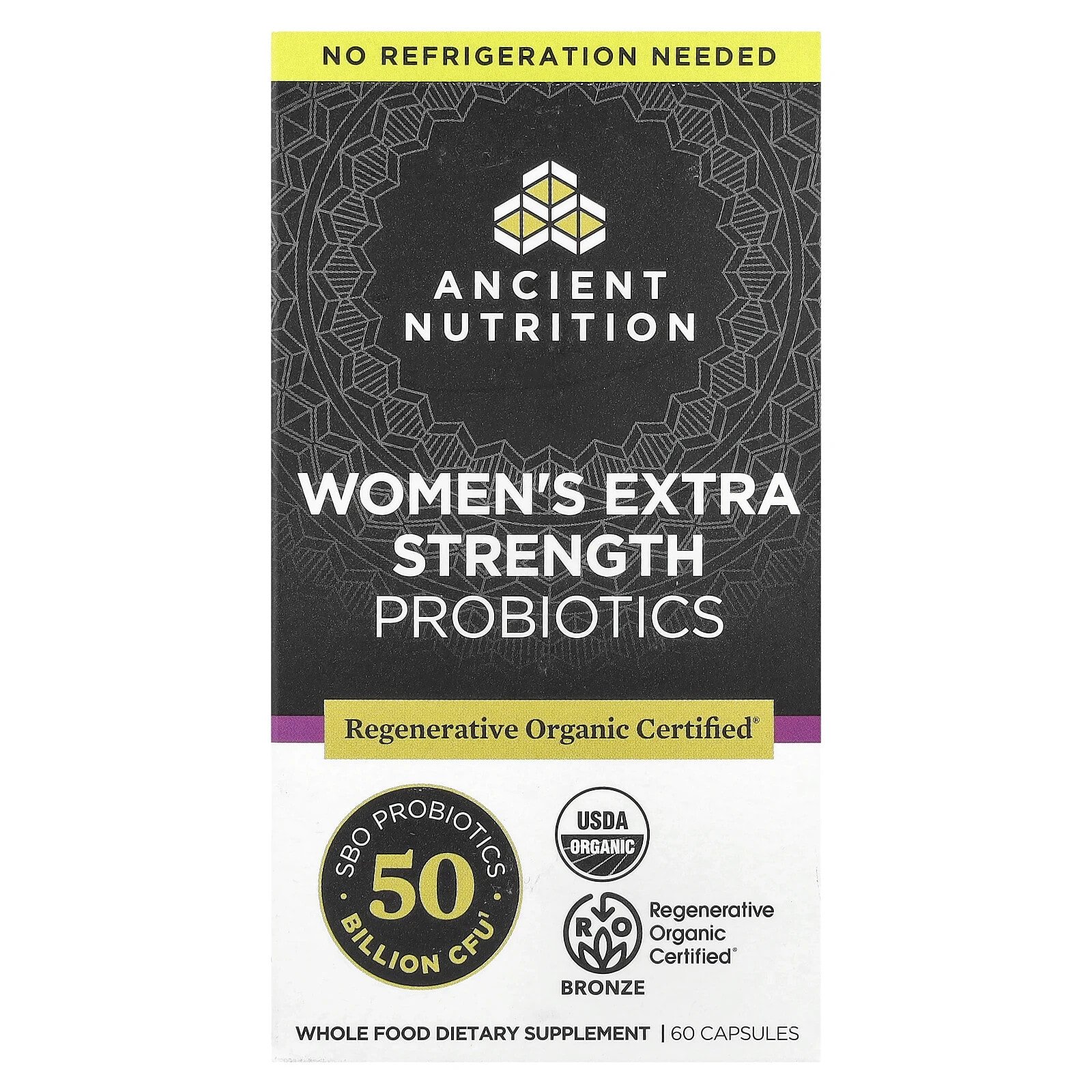 Women's Extra Strength Probiotics, 60 Capsules