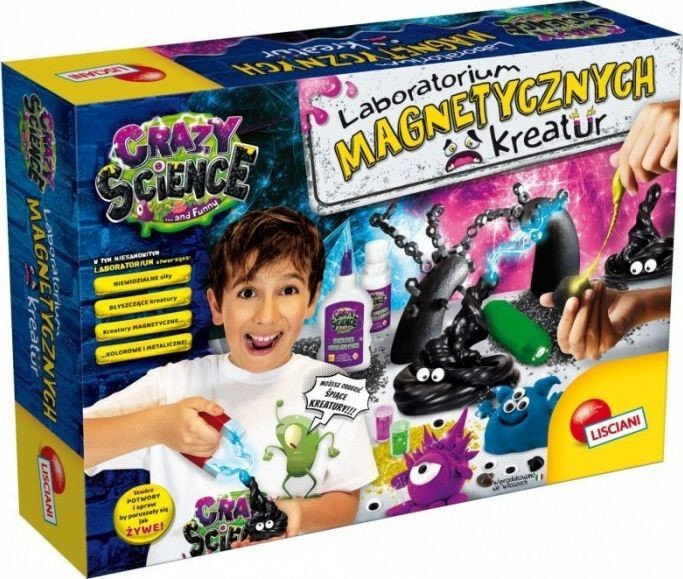 Lisciani Crazy Science Laboratory of Magnetic Creatures 73061