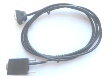 Zebra CBL-58918-02 кабель последовательной связи Черный 0,7 m RS232 DB9
