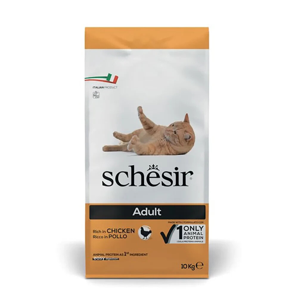 SCHESIR Adult rich chicken cat food 10kg