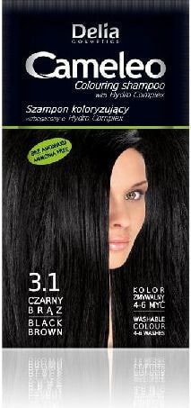 Краска для волос Delia Cosmetics Cameleo Szampon koloryzujący 3.1 czarny brąz