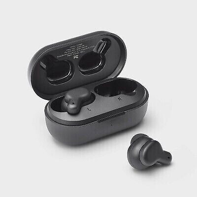 Active Noise Canceling True Wireless Bluetooth Earbuds - heyday Black