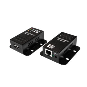 LogiLink UA0267 кабельный разъем/переходник USB RJ-45 Черный