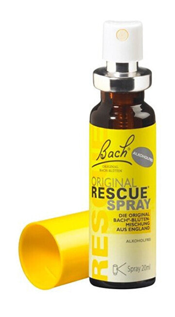 Витамины или БАД для хорошего сна Bachovy květové esence Rescue® Remedy Crisis Spray 20 ml