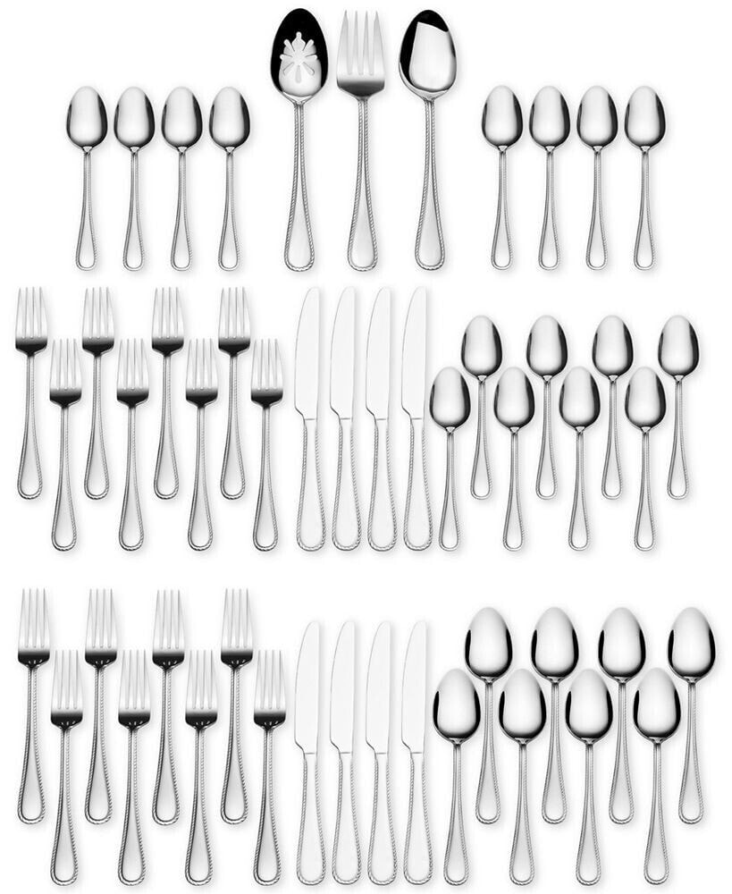 International Silver 18/10 Stainless Steel 51-Pc. Adventure Flatware Set, Created for Macy's